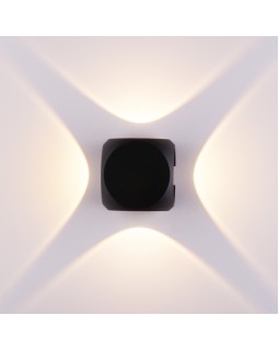 Светильник настенный Elektrostandard 1504 TECHNO LED CUBE черный-foto3