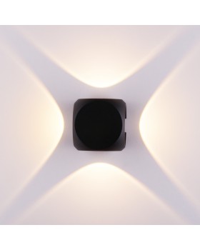 Светильник настенный Elektrostandard 1504 TECHNO LED CUBE черный-foto3