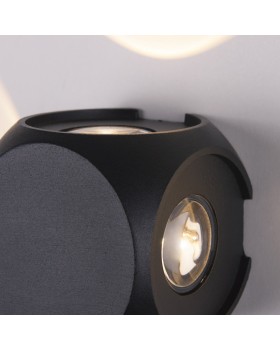 Светильник настенный Elektrostandard 1504 TECHNO LED CUBE черный-foto4