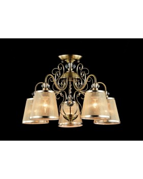 Подвесная люстра Freya FR2405-PL-05-BZ-foto2