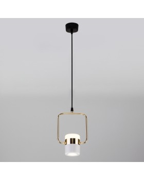 Подвесной светильник Elektrostandard 50165/1 LED золото/белый-foto3