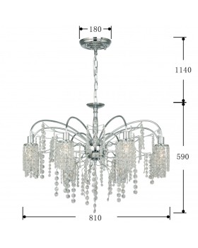 Подвесная люстра Favourite 2638-8U-foto4