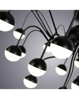 Накладная люстра ARTE Lamp A3619PL-24BK-foto4