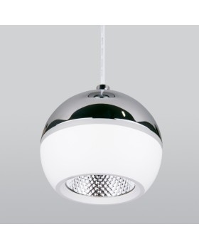 Подвесной светильник Elektrostandard DLS023 9W 4200K белый/хром-foto4