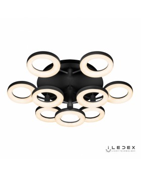 Накладная люстра iLedex FS-014-X9 108W BK-foto2