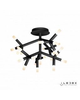 Люстра на штанге iLedex FS-017-X25 BK-foto2