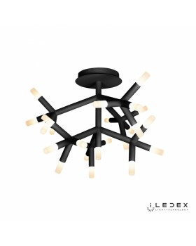 Люстра на штанге iLedex FS-017-X25 BK-foto2