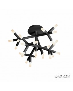 Люстра на штанге iLedex FS-017-X25 BK-foto3