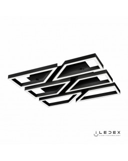 Накладной светильник iLedex 8302-800x800-X-T BK-foto2