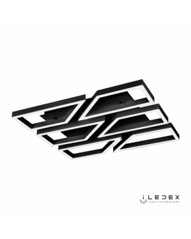 Накладной светильник iLedex 8302-800x800-X-T BK-foto2
