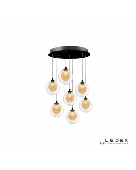 Подвесная люстра iLedex C4457-7R CR-foto2