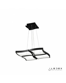 Подвесной светильник iLedex 8196-4-D-T BK-foto2