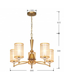 Подвесная люстра Favourite 2697-5P-foto3