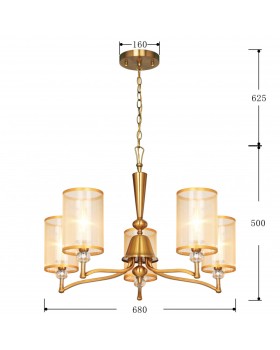 Подвесная люстра Favourite 2697-5P-foto3