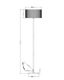 Торшер ARTE Lamp A1021PN-1SS-foto4