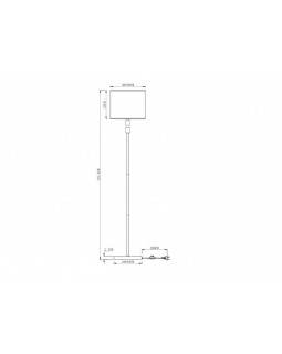Торшер ARTE Lamp A5896PN-1PB-foto6