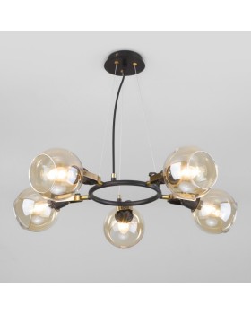 Подвесная люстра Eurosvet 70119/5 черный-foto2