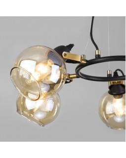 Подвесная люстра Eurosvet 70119/5 черный-foto4