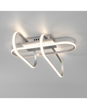 Накладной светильник Eurosvet 90139/3 матовое серебро-foto2