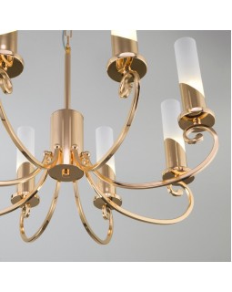 Подвесная люстра Eurosvet 60117/8 золото-foto3