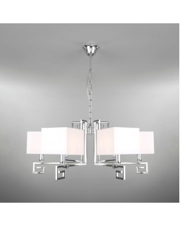 Подвесная люстра Eurosvet 60115/6 хром-foto2