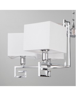 Подвесная люстра Eurosvet 60115/6 хром-foto3