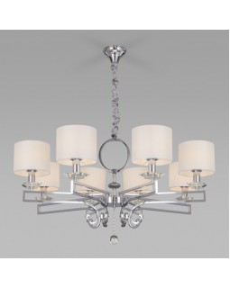 Подвесная люстра Eurosvet 60113/8 хром-foto2