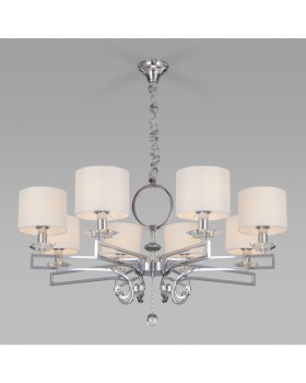 Подвесная люстра Eurosvet 60113/8 хром-foto2