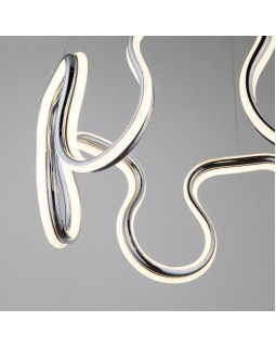 Подвесная люстра Eurosvet 90171/2 хром-foto3