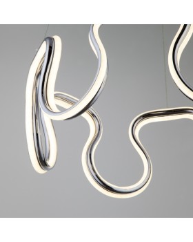 Подвесная люстра Eurosvet 90171/2 хром-foto3