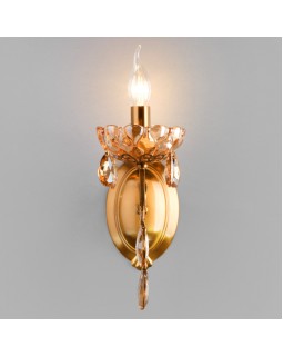 Бра Eurosvet 10109/1 бронза/тонированный хрусталь Strotskis-foto3