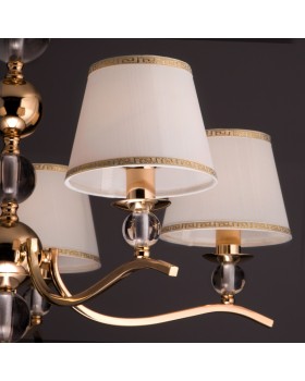 Подвесная люстра Eurosvet 60097/5 золото-foto3