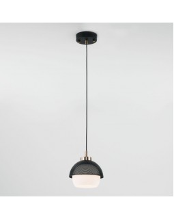 Подвесной светильник Eurosvet 50106/1 античная бронза/черный-foto3