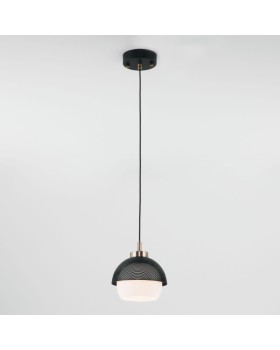 Подвесной светильник Eurosvet 50106/1 античная бронза/черный-foto3