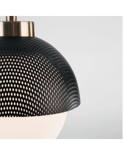 Подвесной светильник Eurosvet 50106/1 античная бронза/черный-foto4