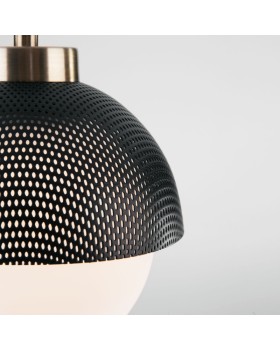 Подвесной светильник Eurosvet 50106/1 античная бронза/черный-foto4