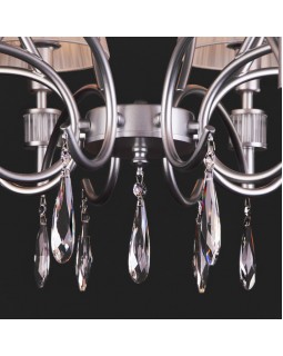 Подвесная люстра Eurosvet 60092/8 серебро-foto4