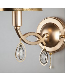 Бра Eurosvet 60091/1 перламутровое золото-foto4