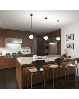 Подвесной светильник Eurosvet 50152/1 хром-foto2