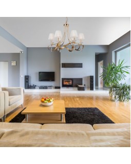 Подвесная люстра Eurosvet 60063/6 золото-foto2