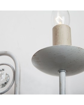 Бра Eurosvet 60018/2 белый с золотом-foto3