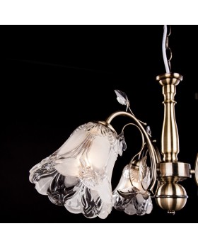 Подвесная люстра Eurosvet 30009/3 античная бронза-foto3