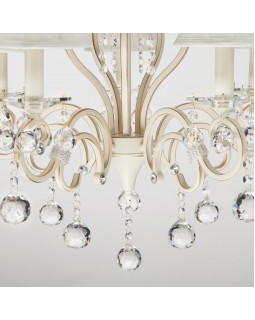 Подвесная люстра Eurosvet 12075/5 белый Strotskis-foto3