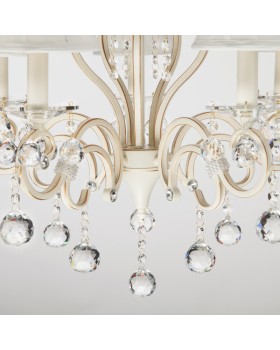 Подвесная люстра Eurosvet 12075/5 белый Strotskis-foto3