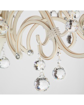 Подвесная люстра Eurosvet 12075/8 белый Strotskis-foto3