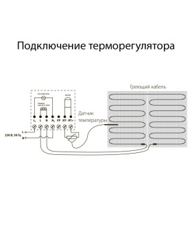 W1151108/ Электроустановочные изделия - Терморегулятор электромеханический для теплого пола (черный)-foto8