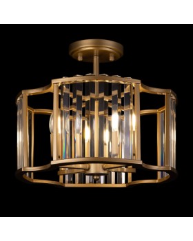 Люстра на штанге Maytoni MOD087CL-04G-foto2