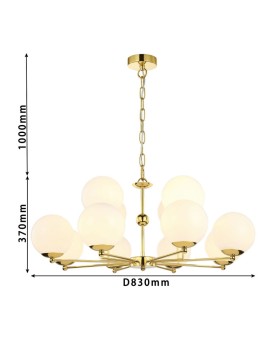 Подвесная люстра Favourite 2811-12P-foto6