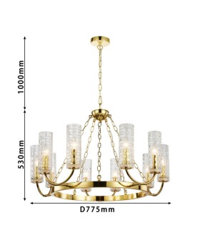 Подвесная люстра Favourite 2817-10P-foto9