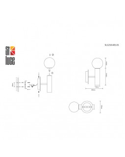 Бра ST-Luce SL1210.401.01-foto5